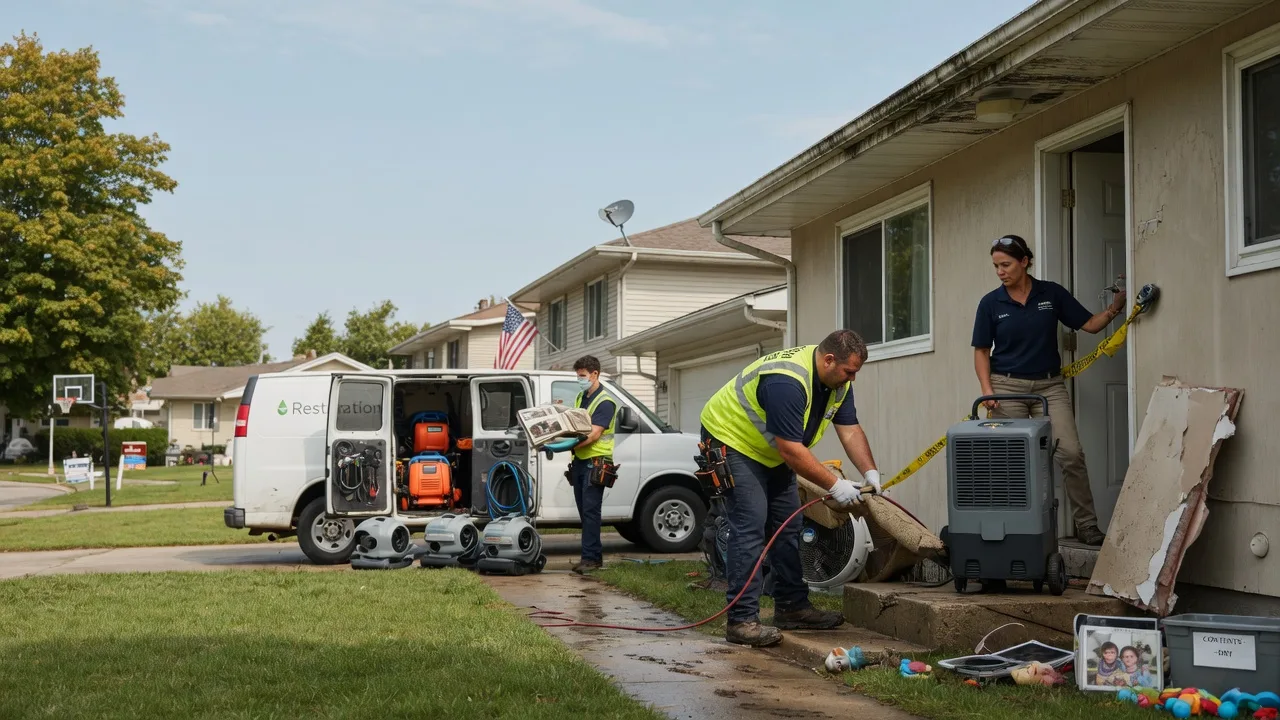 Water Damage Restoration in Hillside, IL near me